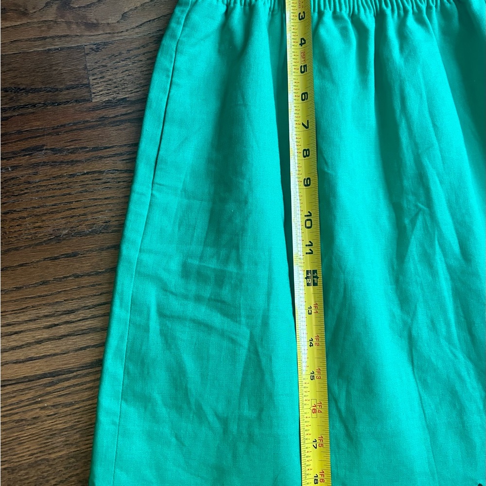 NWT Kelly Green J. Crew Sidewalk Skirt - Stretch Waist - Size 2 - Picture 4 of 4